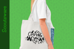 Canvas tas Camping crew